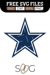 Dallas Cowboys SVG Cut Files Free Download | FootballSVG.com