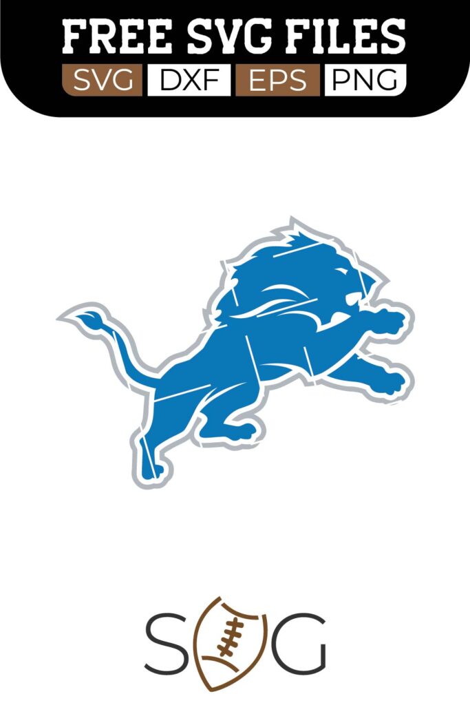 Detroit Lions SVG Cut Files Free Download | FootballSVG.com