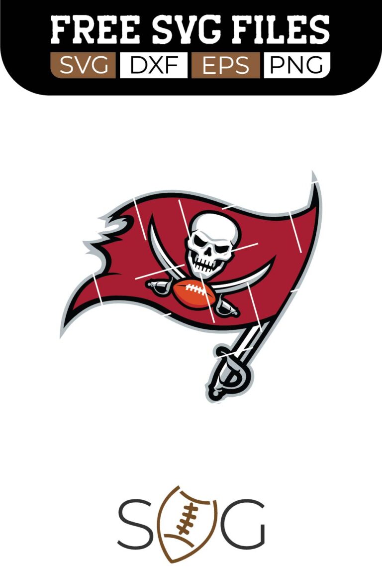 Tampa Bay Buccaneers SVG Cut Files Free Download | FootballSVG.com