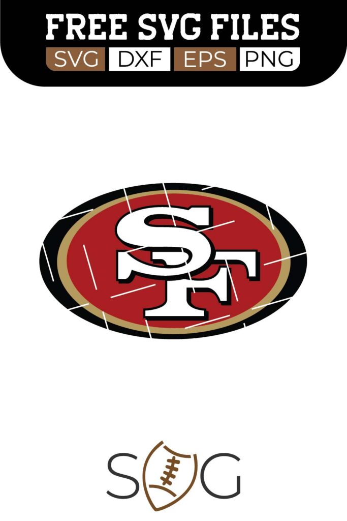 San Francisco 49ers SVG Cut Files Free Download | FootballSVG.com