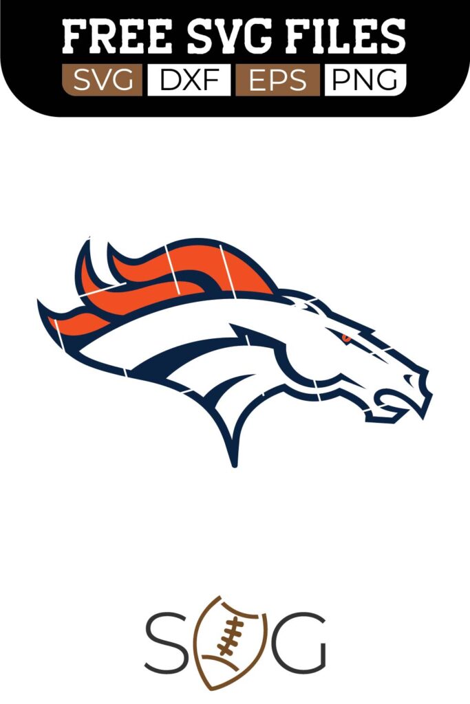 Denver Broncos SVG Cut Files Free Download | FootballSVG.com