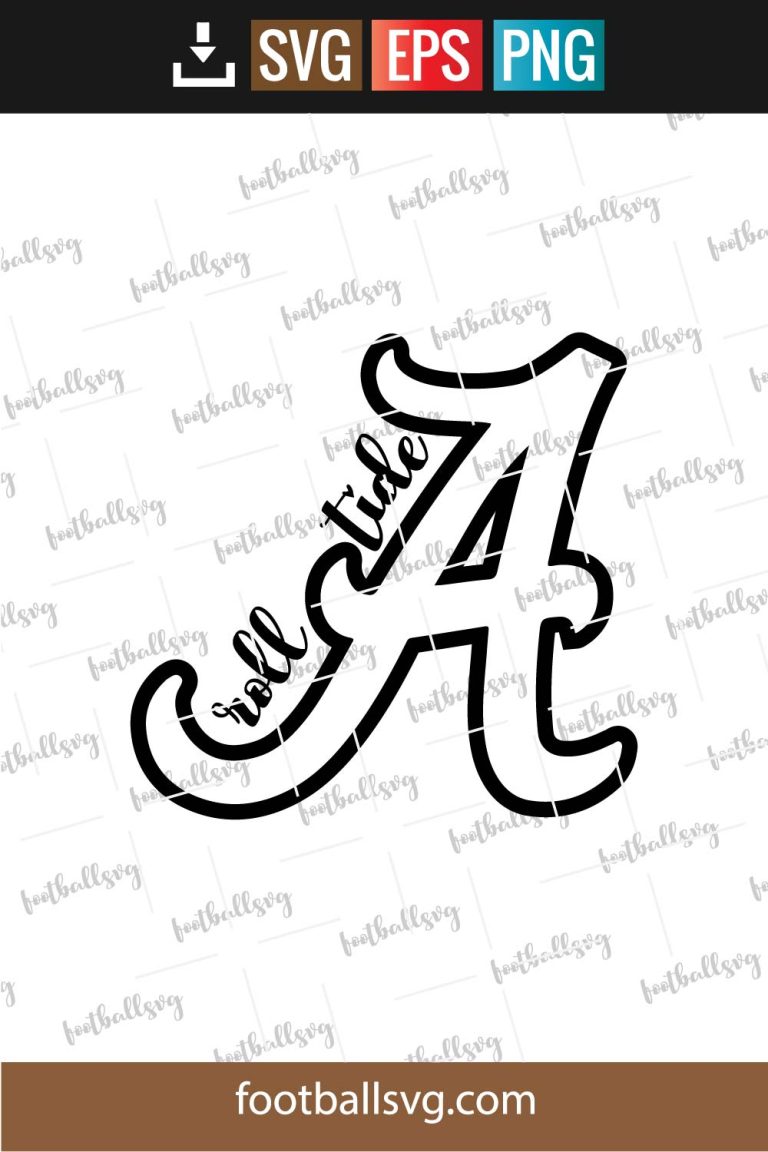 Roll Tide Svg Free | FootballSVG.com