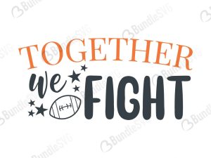 Together We Fight SVG