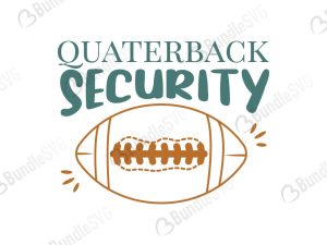 Quarterback SVG Files
