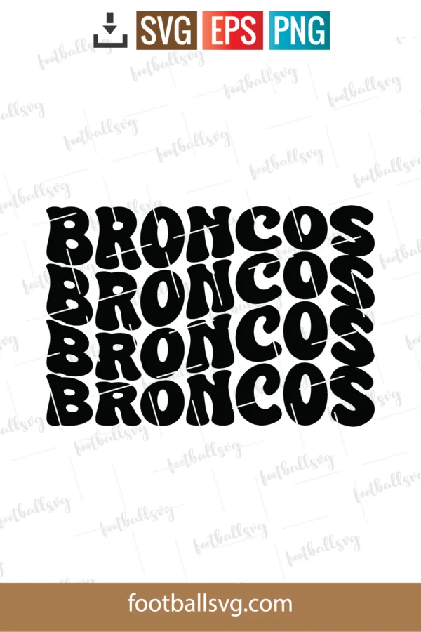 Broncos Svg