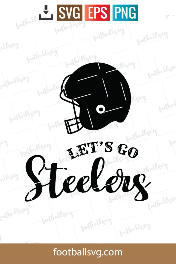 Let's Go Steelers Svg